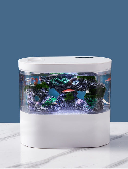 Aquarium Ecological Landscape Desktop Self-circulation Mini Small