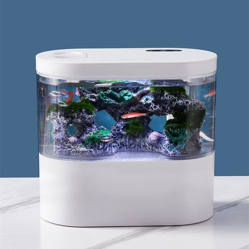 Aquarium Ecological Landscape Desktop Self-circulation Mini Small